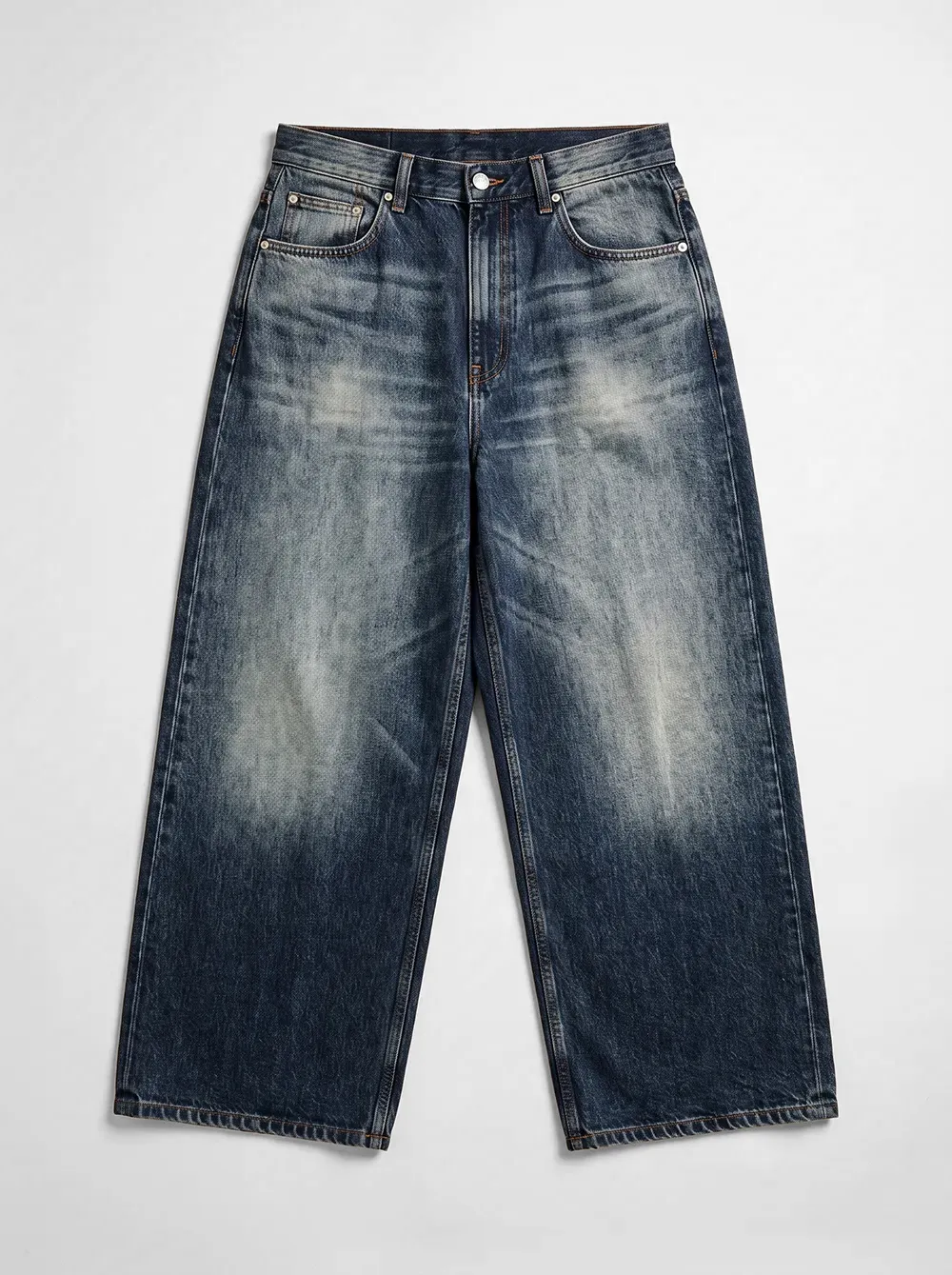 Baggy Jeans Blau – Vorderansicht