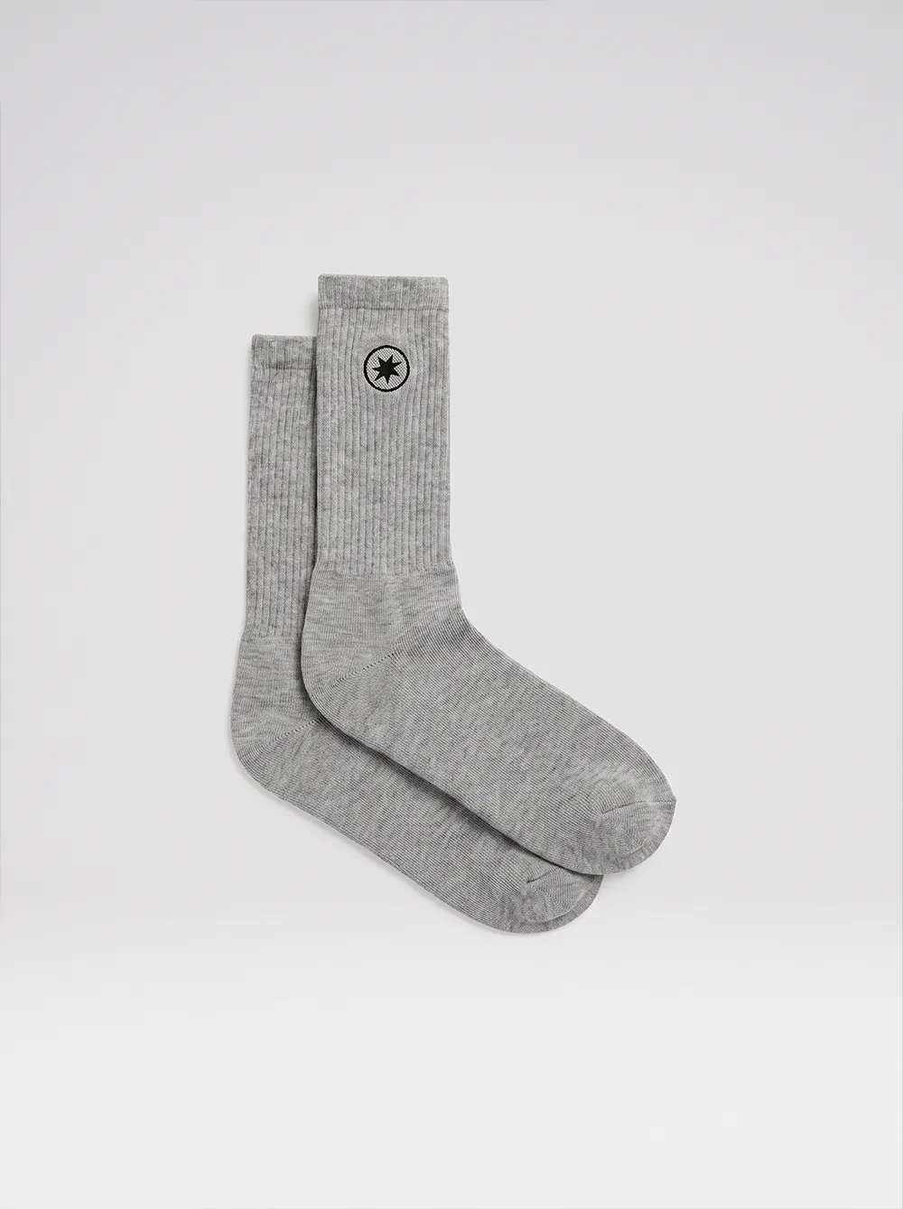 Crew Sock Star Grau – Ansicht