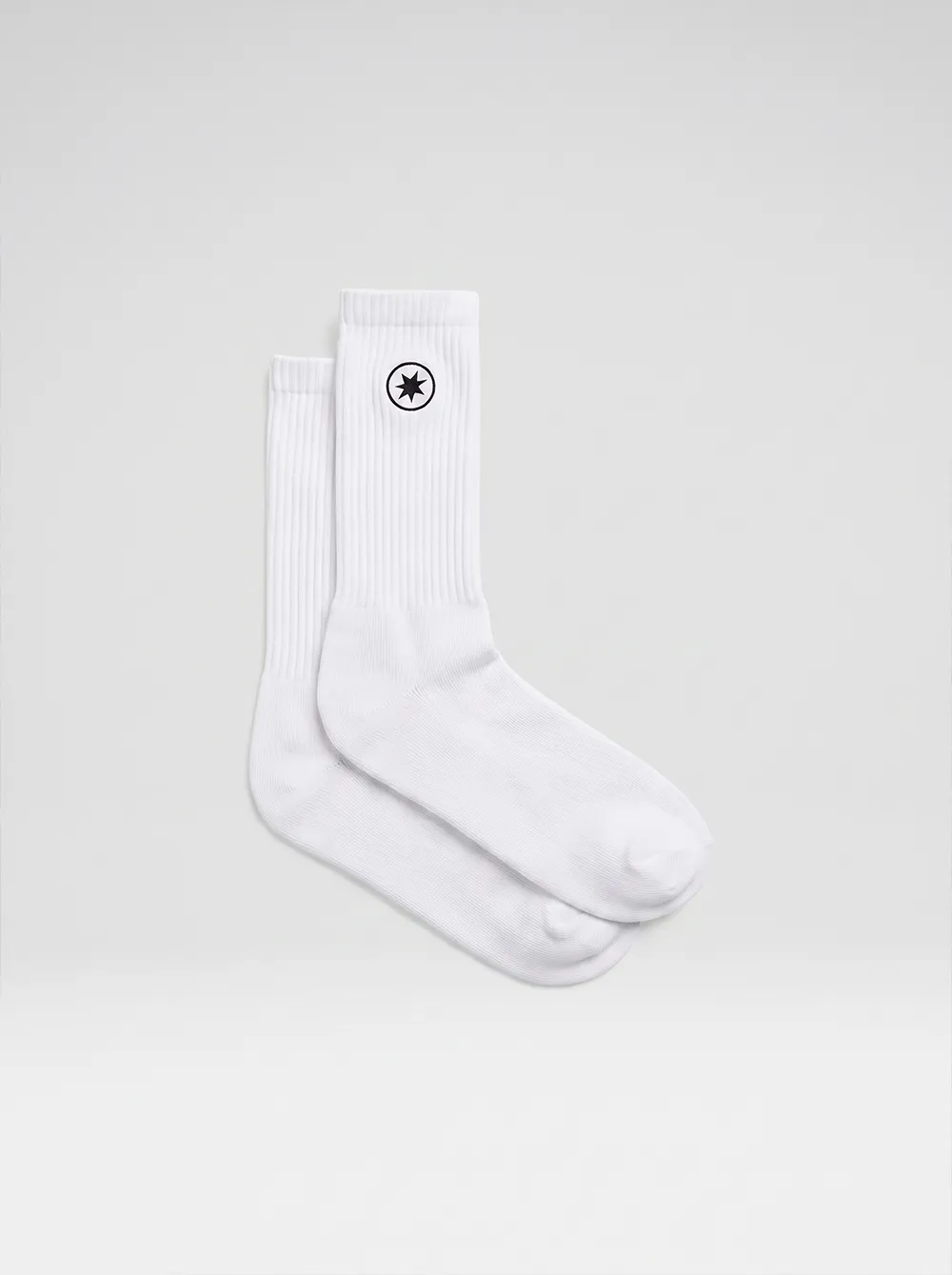 Crew Sock Star Weiß – Ansicht