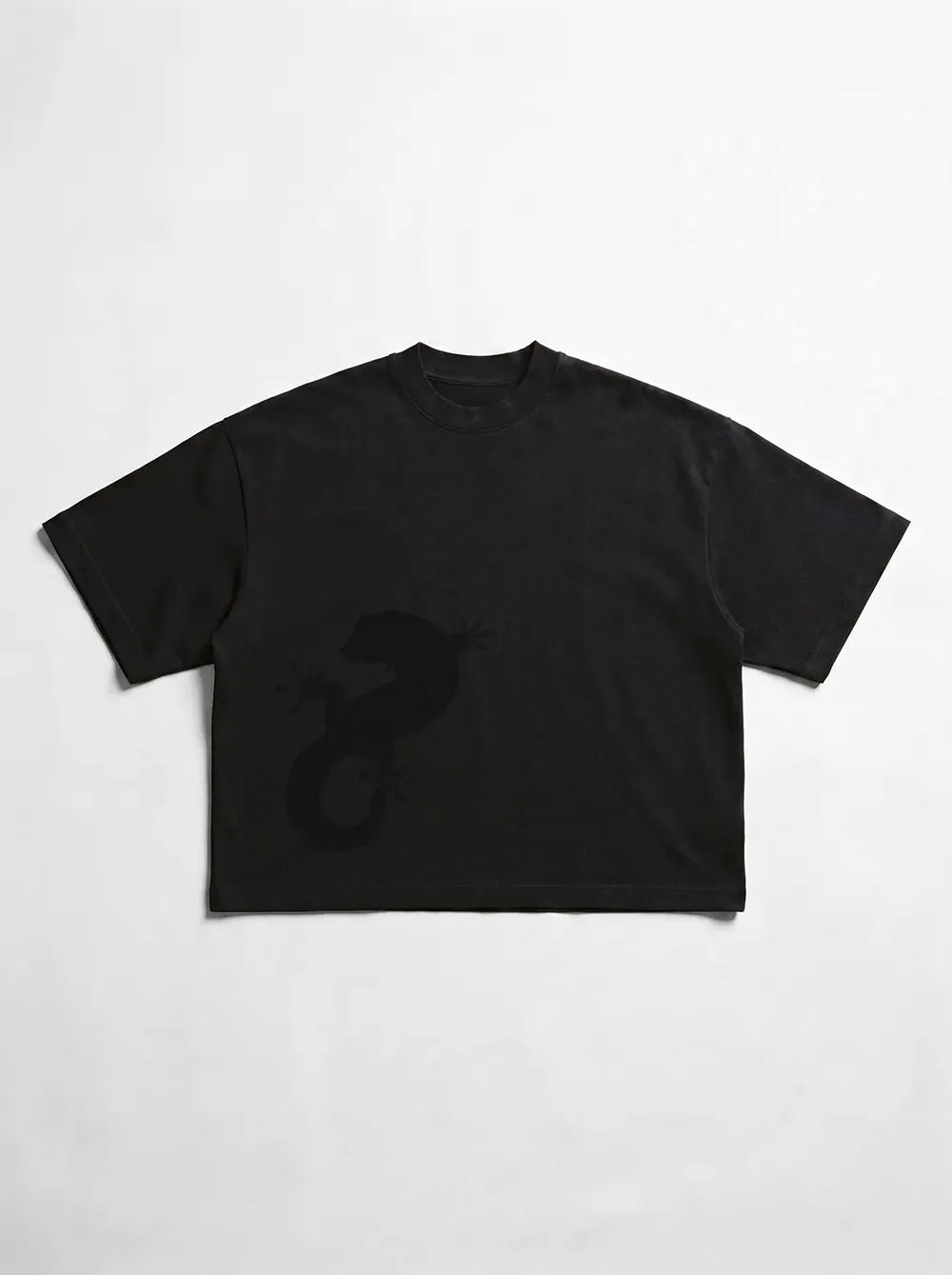 Tee Liz Schwarz – Vorderansicht
